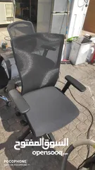  1 Used Office Chairs (مكتب كرسي 50 حبه متوفر مستخدم)