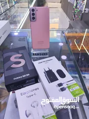  9 جهاز وكالة Samsung S21 5G  جيجا 128 رام 16 معه بكج هدية معه الكرتونه متوفر توصيل