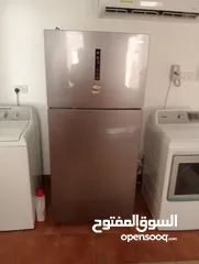  4 refrigerator and laundry machine