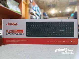  1 لوحة مفاتيح (كيبورد) ماركة JeDEL