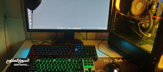  2 pc gaming يدعم جميع الألعاب على 120وبجوده ممتازه وسعر قابل للتفوض