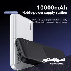  6 باور بانك شاحن محمول مميز VFan F04 Power Bank 10000mAh