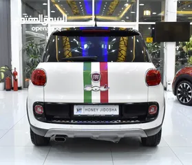  5 FIAT 500 L ( 2015 Model ) in White Color GCC Specs