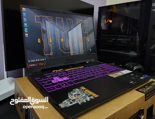  4 ASUS-TUF F15 Gaming Laptop - لابتوب أسوس جيمنج جديد بالكرتونة