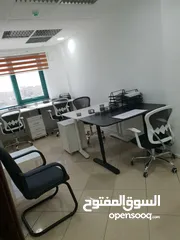  3 مكتب مفروش للإيجار اصدار رخصة مهن خلال يومين
