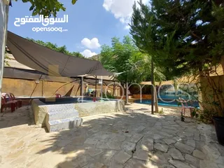  51 منتزه و مطعم مرخص للبيع عمان - البحاث مرج الحمام على مساحة ارض 4000م