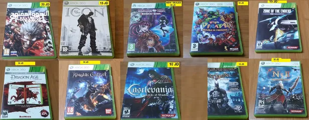  28 ايادي تحكم اكسبوكس للبيع Xbox one xbox360 قطع اكسسوارات متوفر العاب