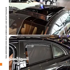  16 مرسيدس اي كلاس مايلد هايبرد نايت بكج 2024 Mercedes E200 Mild Hybrid AMG Line Night Package
