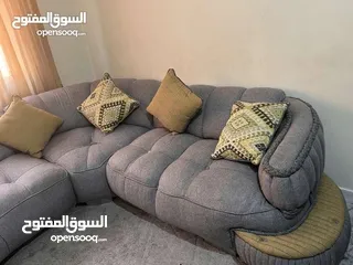  3 طقم جلوس بحاله الجيد