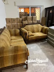  4 غرفه سفره واتنين طقم جلوس