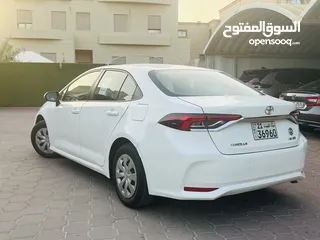  4 تويوتا كرولا 2022 وارد الساير 1600cc صبغ الوكاله من الدعاميه للدعاميه عداد 60 الف سيرفيس منتظم