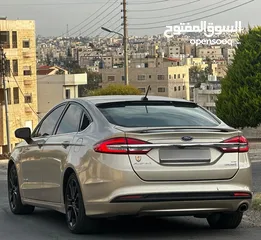  9 فورد فيوجن موديل 2017 لون شمباني كلين