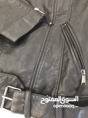  2 جاكيت جلد اصلي brand new leather jacket