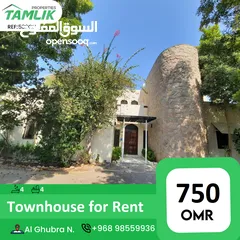  1 Nice Townhouse for Rent in Al Ghubra North  REF 589GH