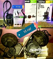  2 مكنسة كهربائية vacuum cleaner