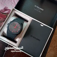  1 ساعه ون ميلانو جديده ولا لبسة