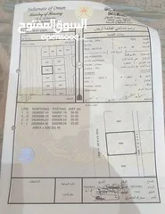  1 ارض للبيع بركا الفليج المعمورة من المالك مباشرة مساحة 690