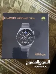 1 Huwaei Watch GT 3 Pro جديده بالغلاف