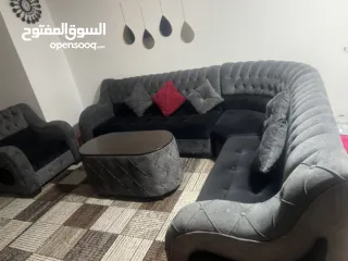  3 طقم كنب كورنر كما هو موضح بالصور