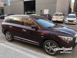  4 للبيع جيب انفنتي Qx60 موديل 2014 فل اوبشن بحللة ممتازه