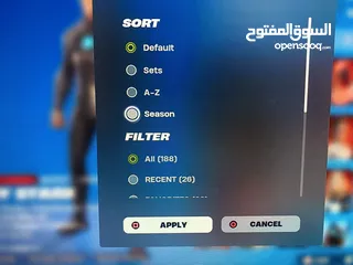  2 بيع حساب فورت نايت