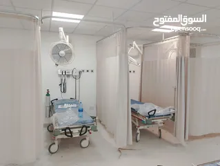  4 تركيب جسور وستائر قماش