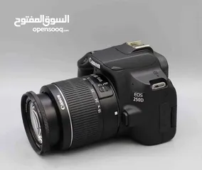  1 متوفر كاميرتين كانون 250d و 70d