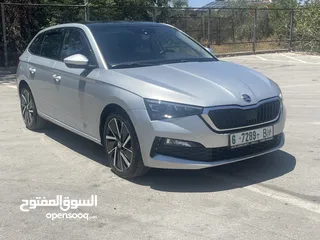  6 سكودا سكالا ترخيص 2020 سقف بانورما خزانه كهربا ليد امامي خلفي ماشيه 65