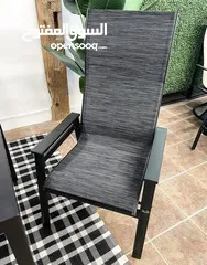  5 كرسي الأسترخاء الفاخر الطبي القابل للطي مصنوع من هيكل معدني قوي ومتين مقاوم للصدأ