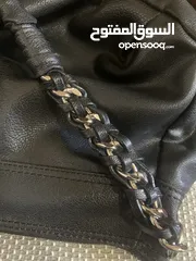  4 Original Trendy Bebe feux leather  shoulder bag - used شنطة يد / كتف عملية جلد طبيعي ماركة Bebe