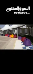  7 بفات beanbags عروض للحديقة للبيت ولكل مكان ، حجم الستاندرد المناسب لجميع الاعمار الأكثر طلبا