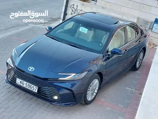 5 تويوتا كامري 2025 عداد زيرو// وارد الوكالة الأردنية// كفالة الوكالة