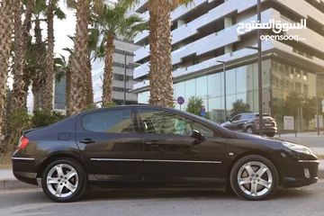  10 بيجو 407 موديل 2009 فل اوبشن اعلى مواصفات  3000 CC فحص كامل  7 جيد بدون ملاحظات قاطعه مسافه 112 الف