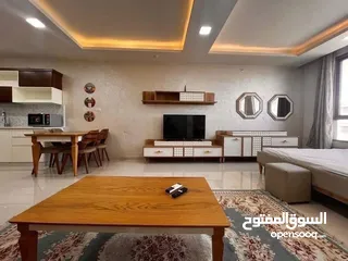  1 استوديو مفروش للايجار قرب دوار الساعه