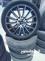  4 مجموعه اطارات و جنطات مستعمله اصليه