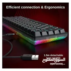  2 Redragon Akali K642-RGB 60% Hot-Swappable