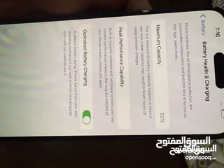  2 Iphone 14 pro Max battery 92%