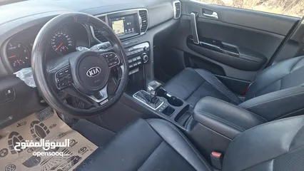  18 كيا سبورتج جتي لاين 2016ماتور2000ديزل فلل اضافات مع فتحة سقف بنوراما  بسعر حررررق كاش دهان شركة