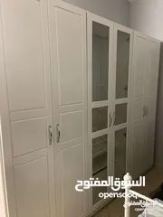  19 خزائن ملابس خشب جودة عالية كفاله 5سنوات على اعمالنا قياس مترين ونص عرض جميع الوان والمقاسات حسب الطل