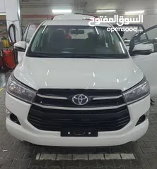  1 TOYOTA INNOVA 2020  تويوتا انوفا 2020 ابيض بحالة ممتازة جدا