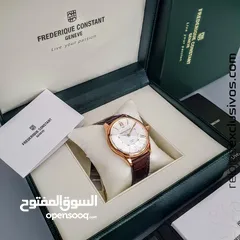  2 ساعة جديدة ماركة Frederique Constant