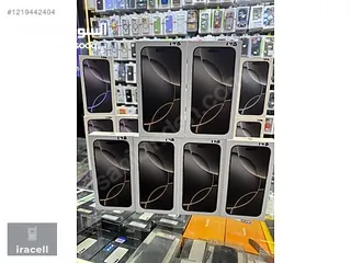  14 iPhone 16 Pro Max (256GB/512)  جديد كفالة شرق اوسط كفالة ابل 12 شهر  كفالة إي سستم كفالة سمارت