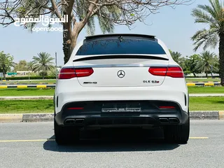  10 MERCEDES GLE63 S COUPE FULL OPTION GCC SPACE MODEL 2016