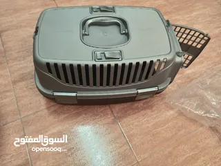  8 لتربوكس litter box وقفص جديد غير مستخدم