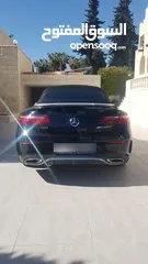  10 مرسيدس Convertible  E200 AMG لون اسود موديل 2018 وارد الوكاله بحاله ممتازة-بنزين