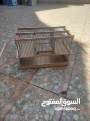  1 مصيده عصافير  وطيور وبلابل وحسون وحمام  ملطش لم يستعمل ومصيده ذكيه