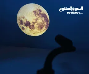  1 بروجكتر ضوء القمر والأرض