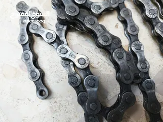  6 بكرة خلفية 7 سرعات تايواني للبسكليت مع الجنزير بحالة 7 speed bicycle freewheel with chain