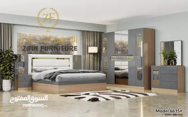  23 BEDROOM SET 7 PCS WITH MATTRESS WITH FITTING /غرف نوم مع دوشج مع ترکيب ۷ قطع