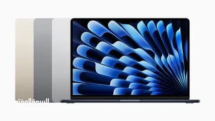  5 MacBook Air M2 13.6”  8GB / 256GB  جهاز Active فقط مع الكرتونة